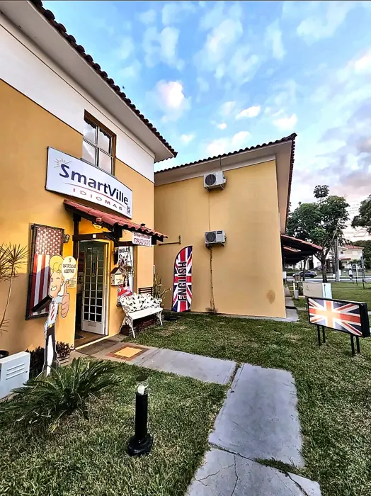Estrutura da escola SmartVille em Sumaré